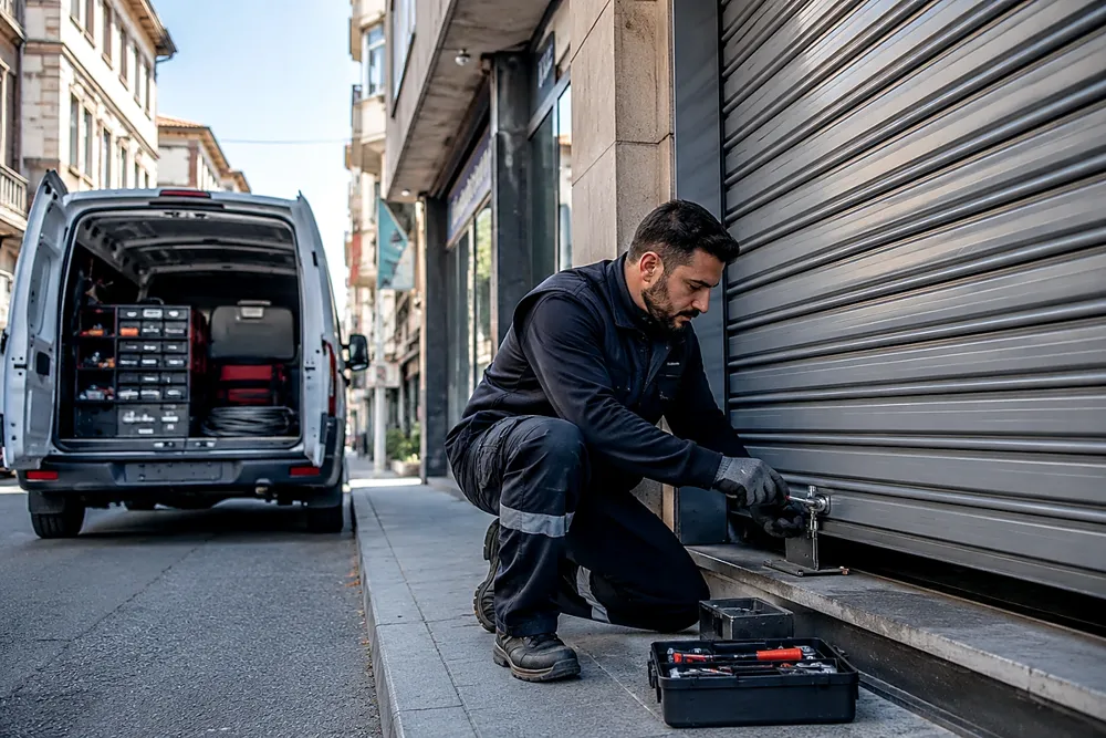 Çağlayan adresinde yerinde otomatik kepenk servisi